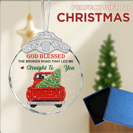 Couple Gifts for Christmas – Glass Ornament — view 2