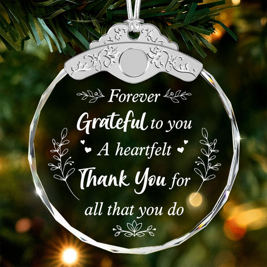 Christmas Gifts – Glass Ornament — view 2