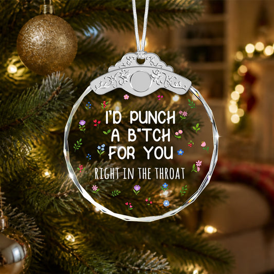 Christmas Birthday Ornament Gifts for Women – Glass Ornament — view 2