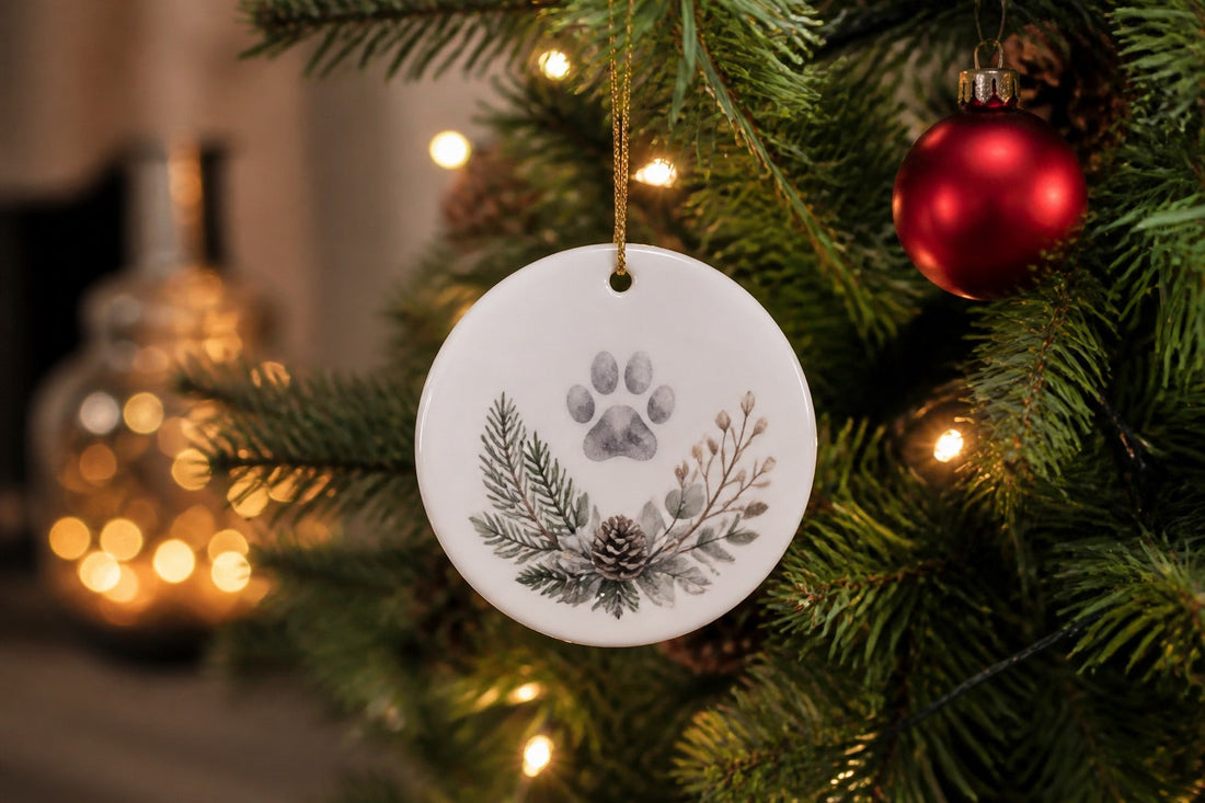 Dog Memorial Ornament: Honor Your Pet's Memory