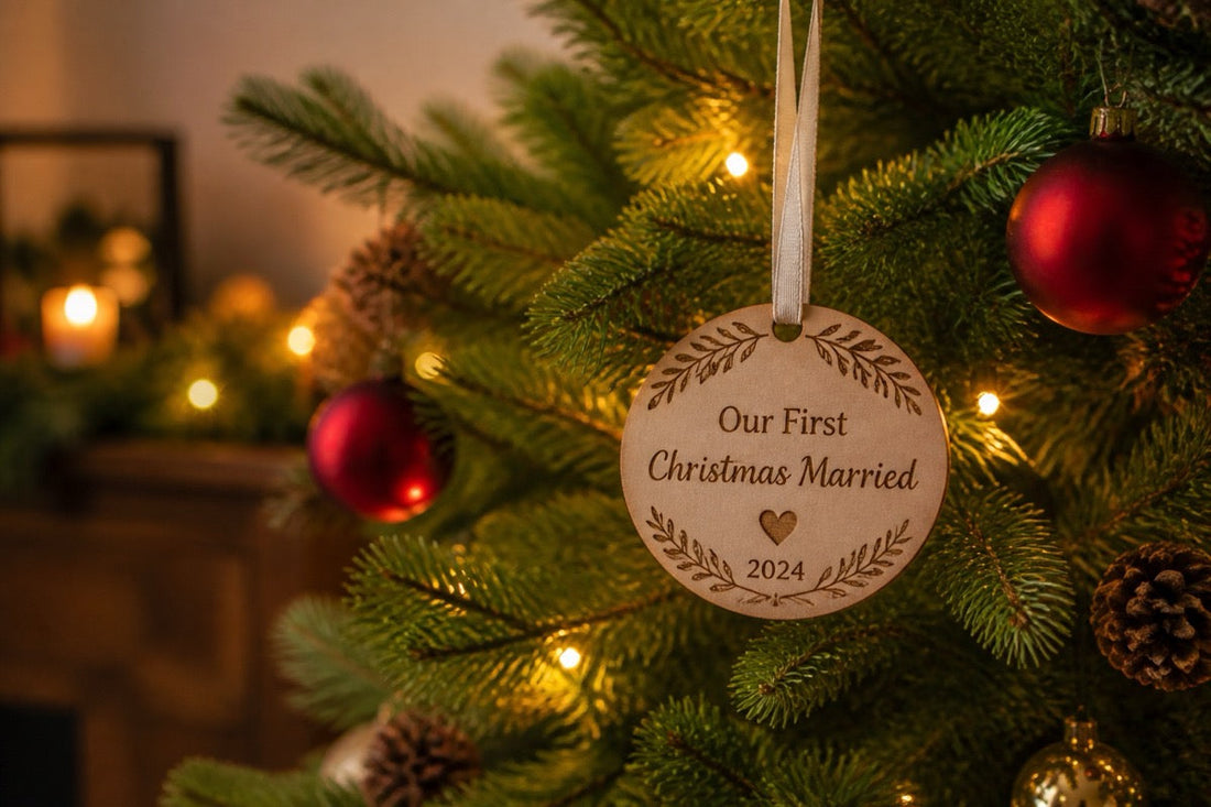 Just Married Ornament: Top Choices for Your First Holiday Together