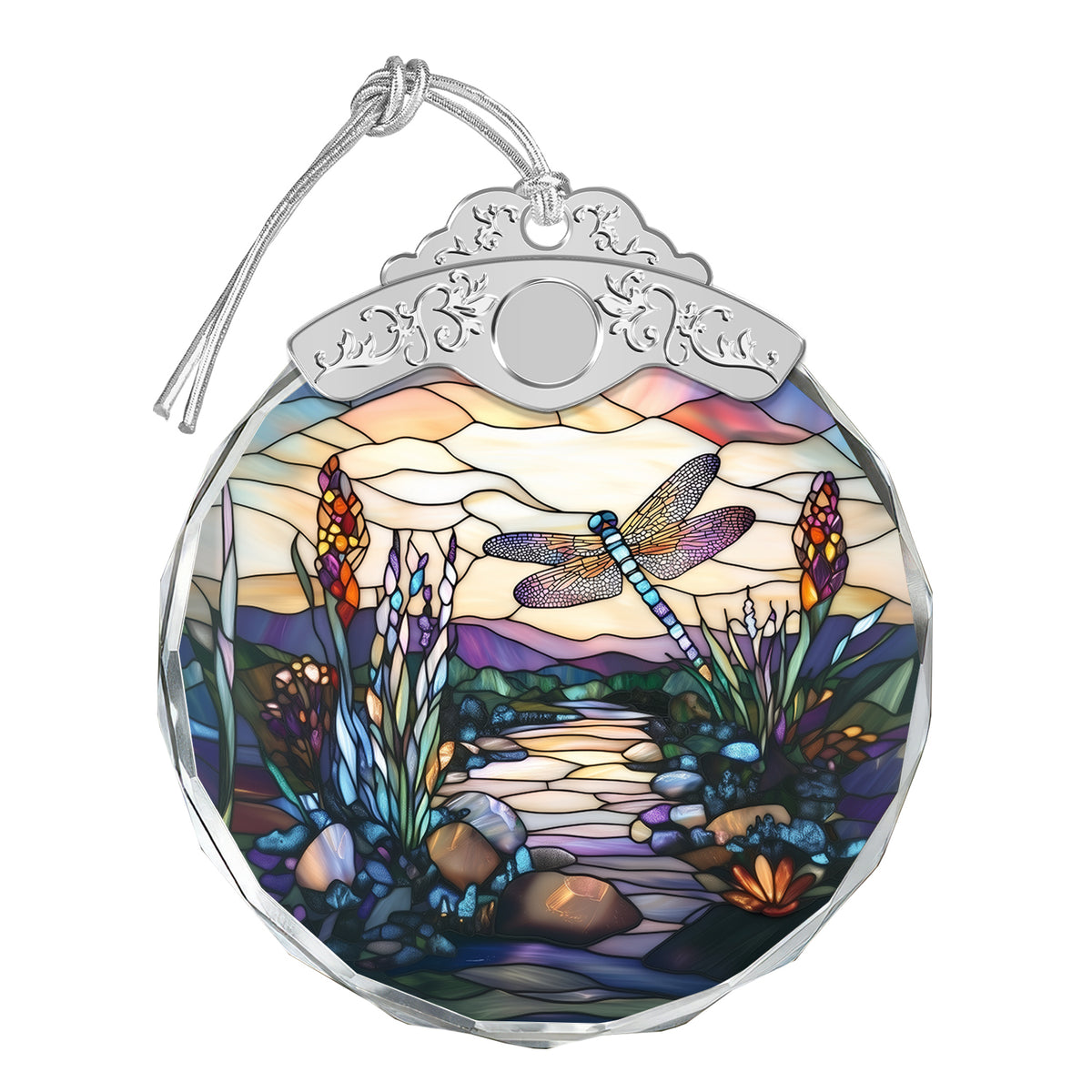 Dragonfly Christmas Ornaments – Stained Glass Ornament