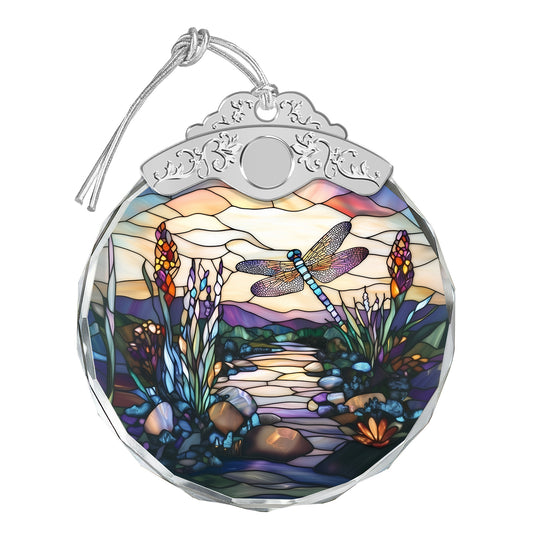 Dragonfly Christmas Ornaments – Stained Glass Ornament