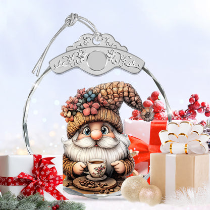 Gnome Christmas Ornaments – Glass Ornament — view 6