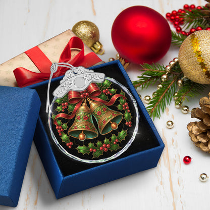 Christmas Bell Christmas Ornaments – Stained Glass Ornament — view 5