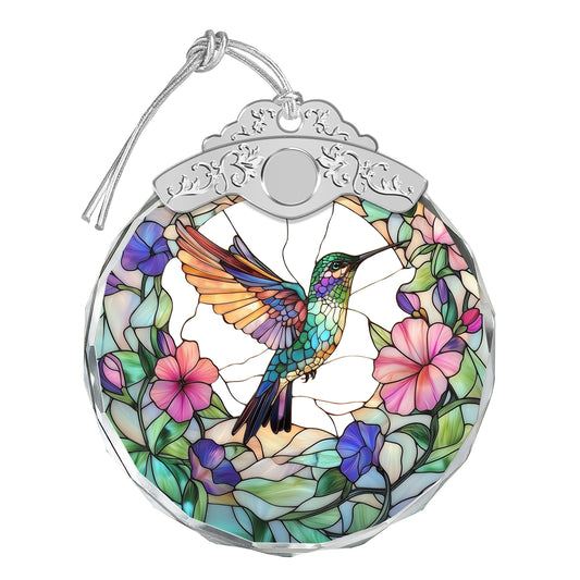 Hummingbird Christmas Ornaments – Stained Glass Ornament