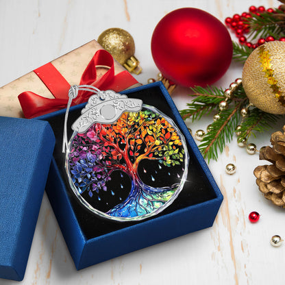 Tree Of Life Christmas Ornaments – Stained Glass Ornament — view 5