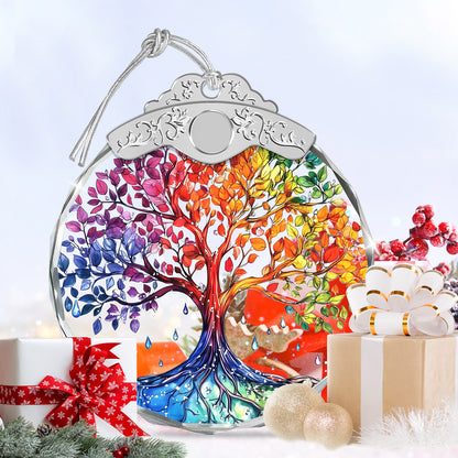 Tree Of Life Christmas Ornaments – Stained Glass Ornament — view 6
