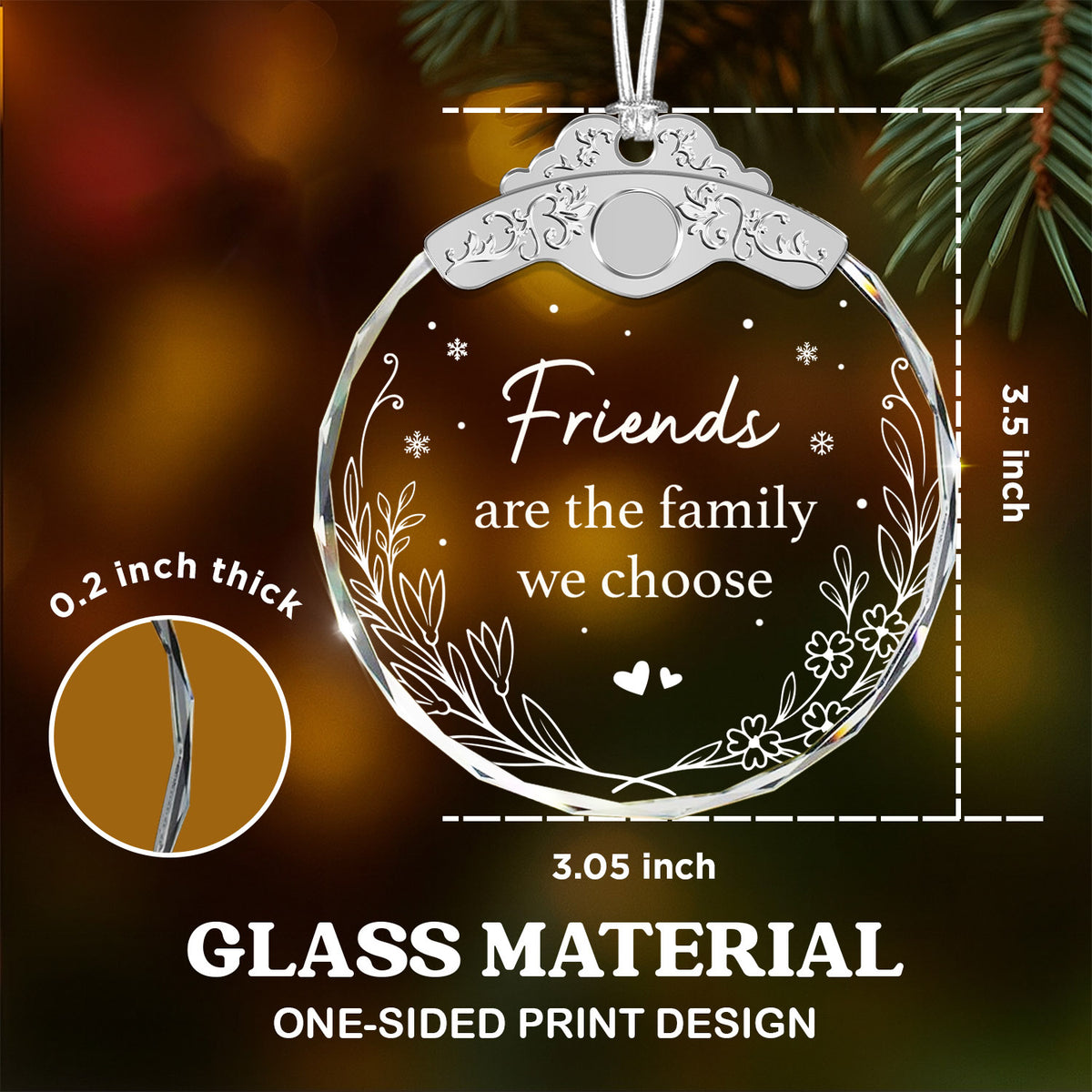 Best Friend Ornaments for Women for Friends, Friendship Gifts for Friend — view 3