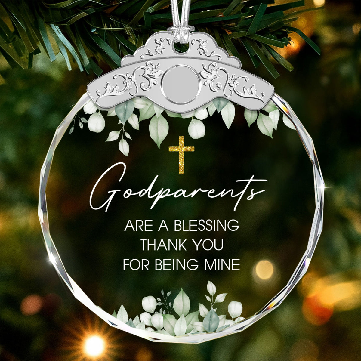 Godparents Gifts – Godparent Ornament — view 2
