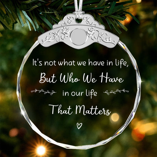 Inspirational Gifts for Women – Glass Ornament — view 2