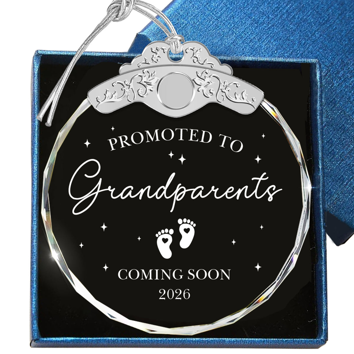 New Grandma Ornament – Promoted to Grandparents