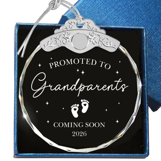 New Grandma Ornament – Promoted to Grandparents