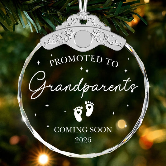 New Grandma Ornament – Promoted to Grandparents — view 2