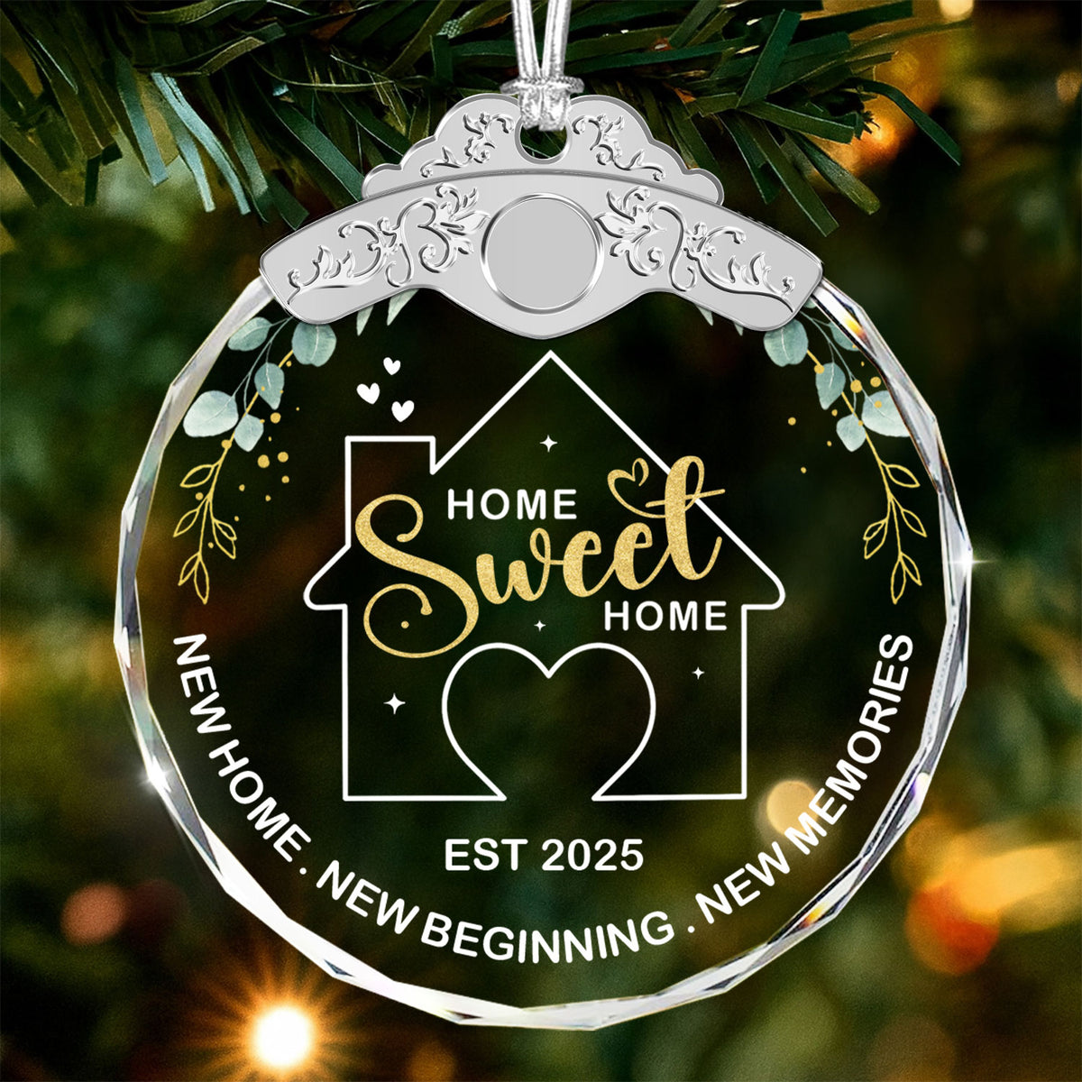 New Home Ornament 2025 – New Beginning New Memories — view 2