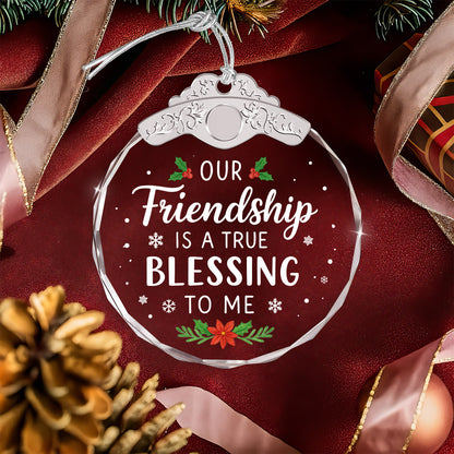 Friendship Gifts for Women – Glass Ornament — view 4
