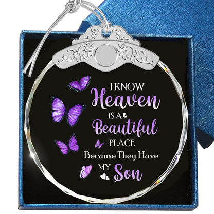 They Have My Son – Glass Ornament