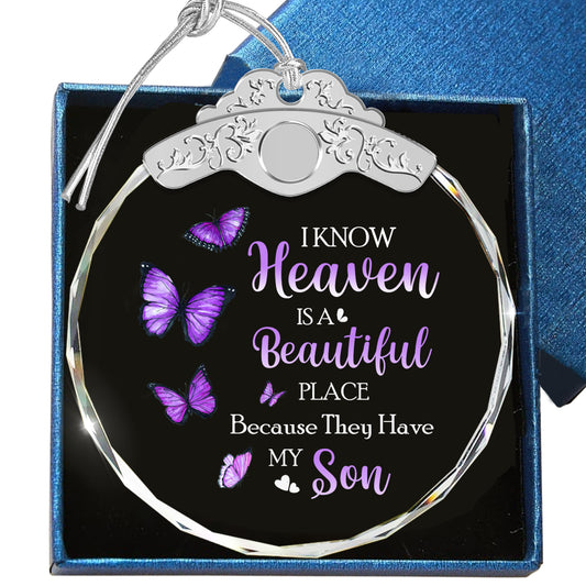They Have My Son – Glass Ornament