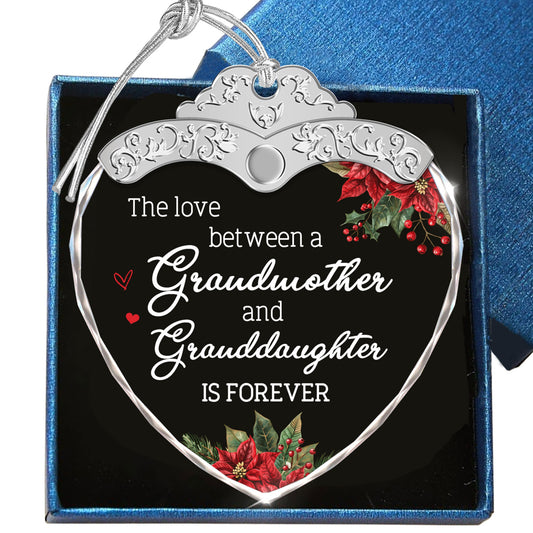 Grandmother Gift – Christmas Glass Ornament