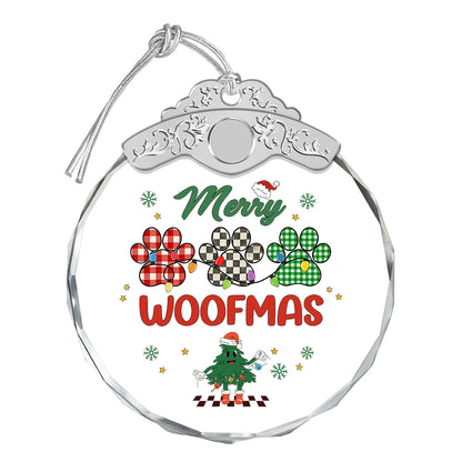 Merry Woofmas – Glass Ornament