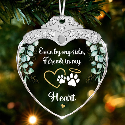Forever In My Heart – Glass Ornament — view 2