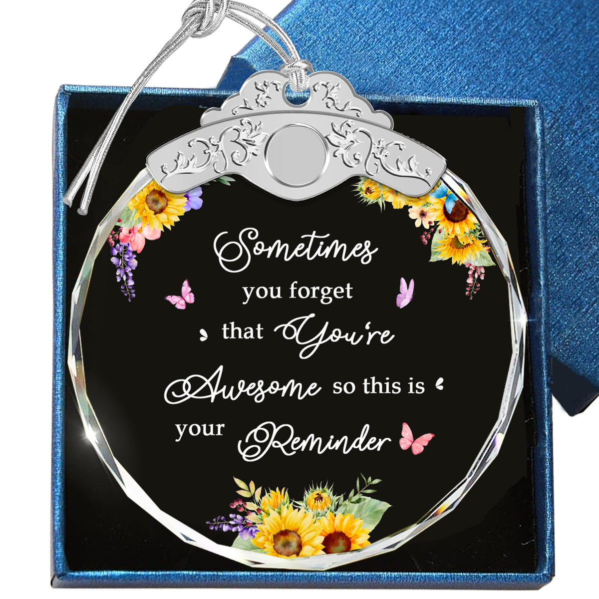 You'Re Awesome – Glass Ornament