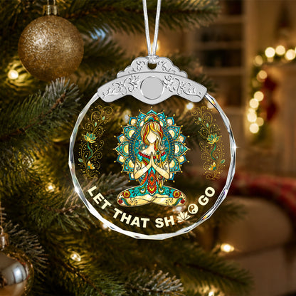 Christmas Unique Gifts for Women Men – Glass Ornament — view 2