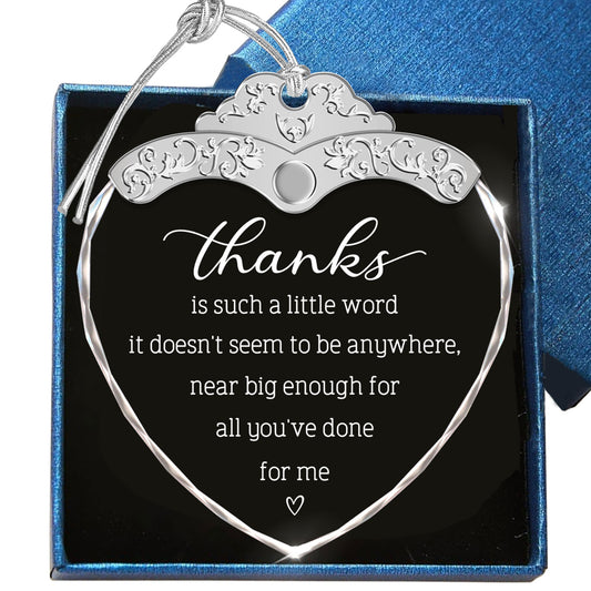 Thanks – Glass Ornament