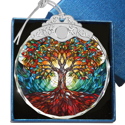 Tree of Life Ornament – Christmas Glass Ornament