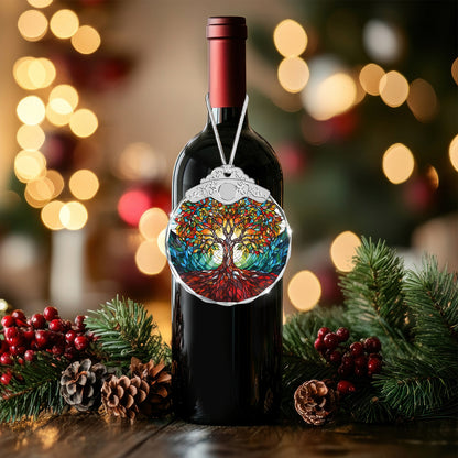 Tree of Life Ornament – Christmas Glass Ornament — view 6