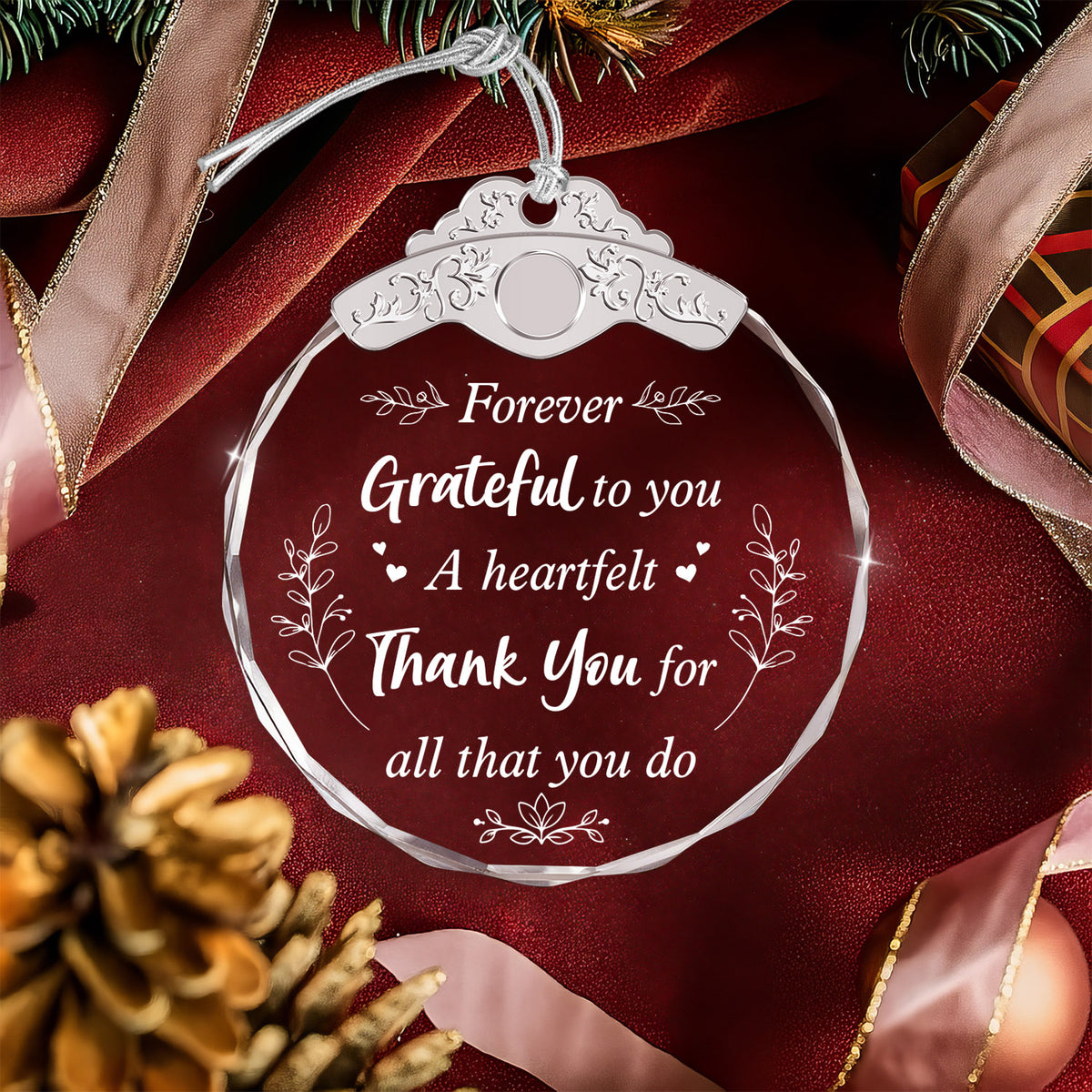 Christmas Gifts – Glass Ornament — view 4