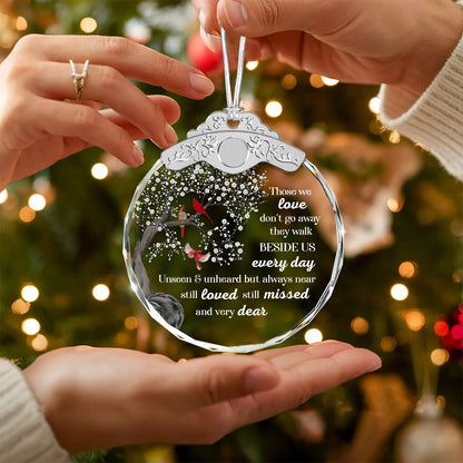 Memorial Glass Ornament – Sympathy Gift for Loss of Loved One — view 5