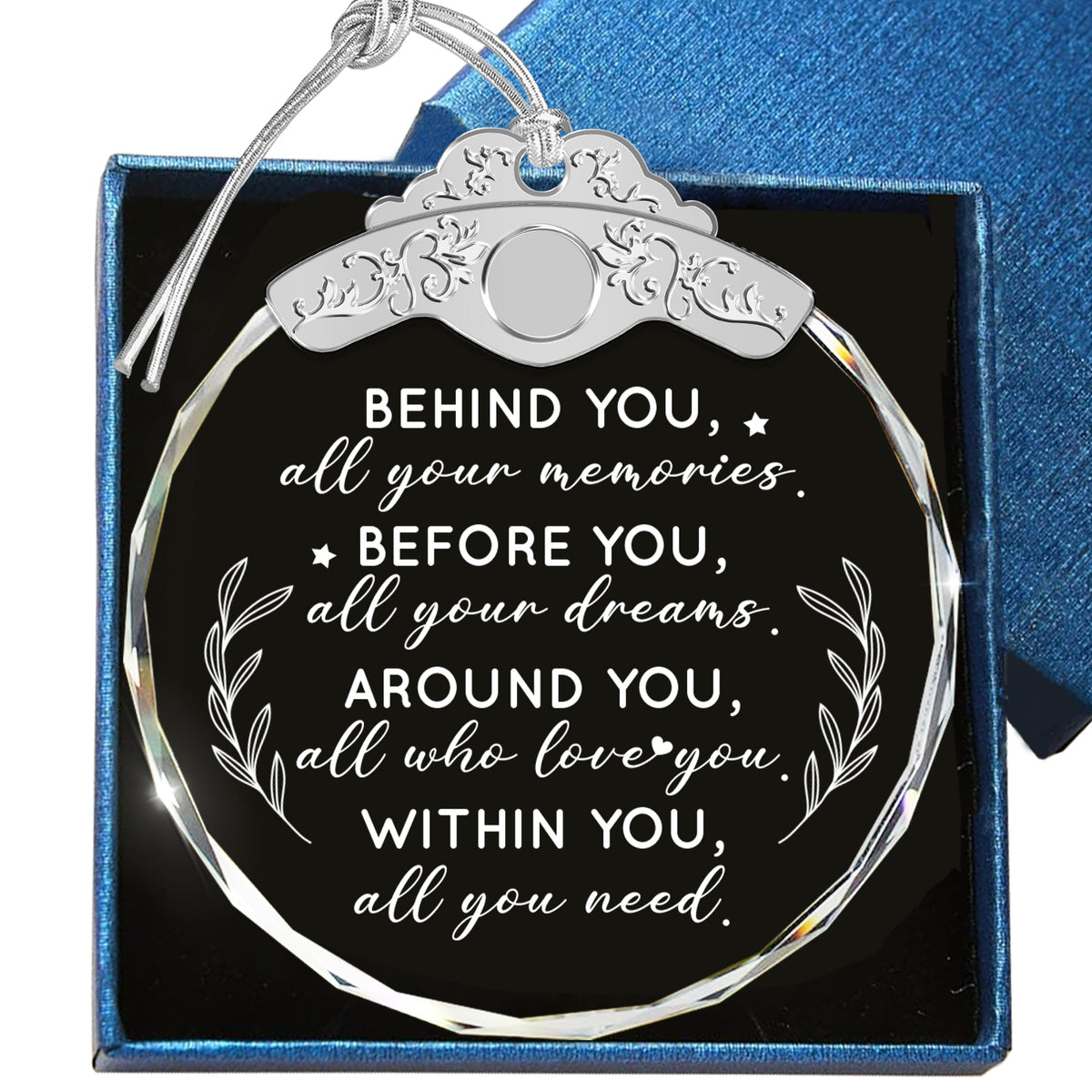 Within You All You Need – Glass Ornament