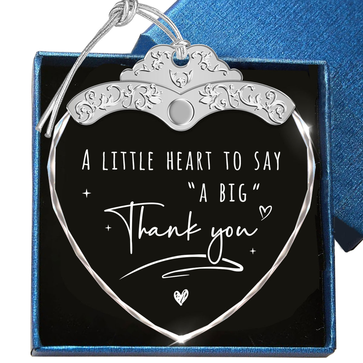 Thank You – Glass Ornament