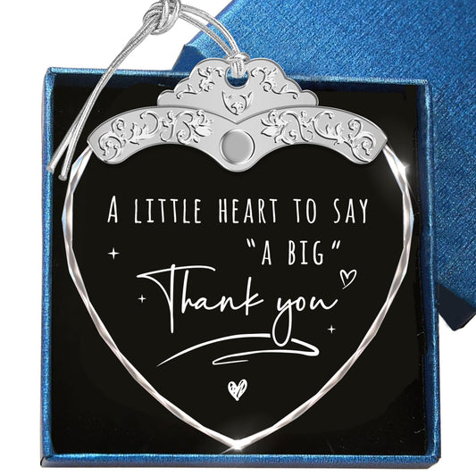 Thank You – Glass Ornament