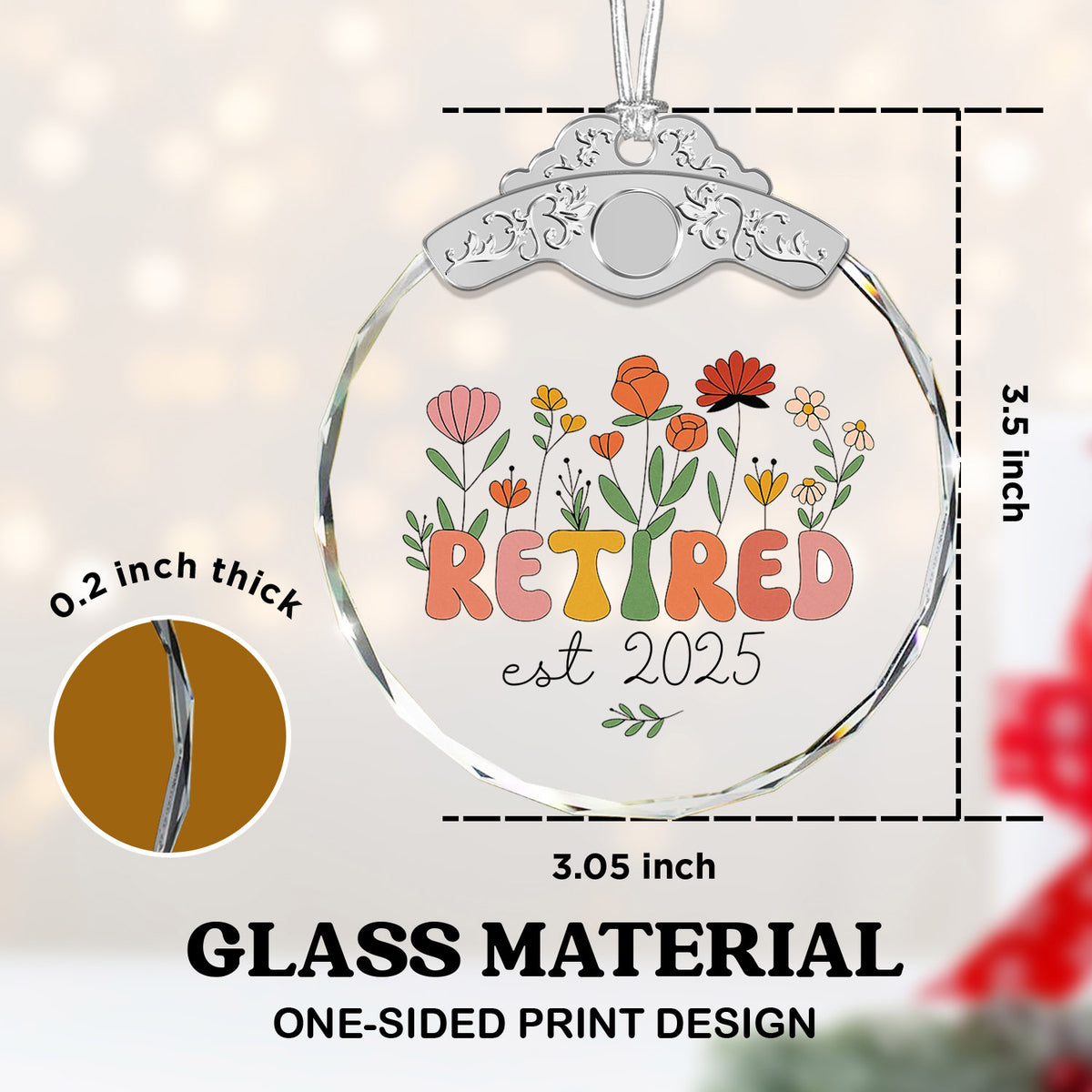 Christmas Ornaments – Glass Ornament — view 6