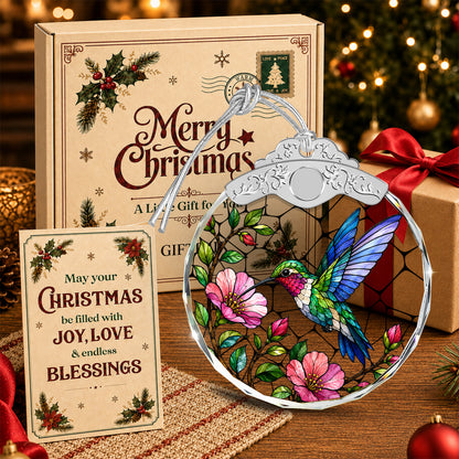 Stained Glass Hanging Decor – Glass Ornament — view 4