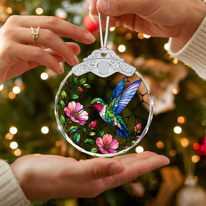 Stained Glass Hanging Decor – Glass Ornament — view 5