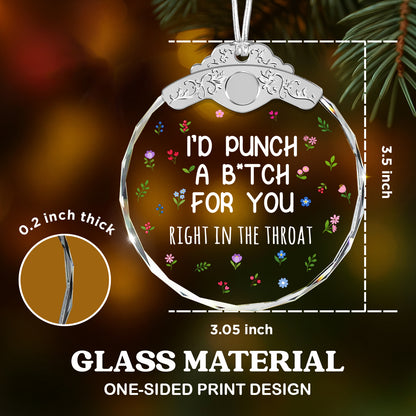 Christmas Birthday Ornament Gifts for Women – Glass Ornament — view 3
