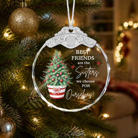 Christmas Birthday Ornament Gifts for Women – Glass Ornament — view 2