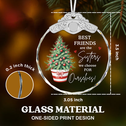 Christmas Birthday Ornament Gifts for Women – Glass Ornament — view 3