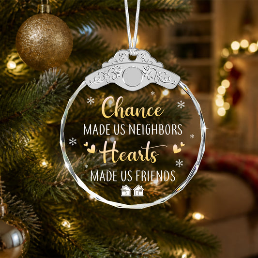 Christmas Gifts for Neighbors – Glass Ornament — view 2