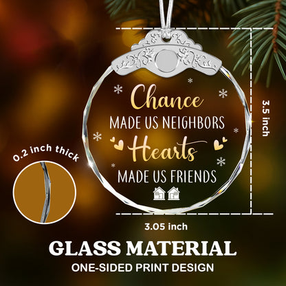 Christmas Gifts for Neighbors – Glass Ornament — view 3