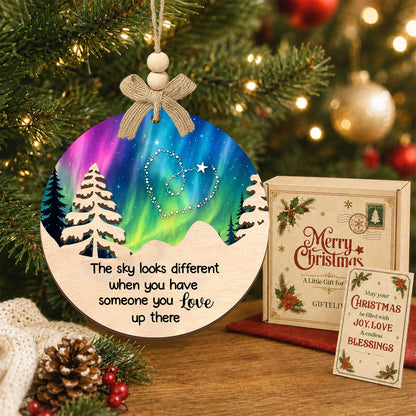 Christmas Ornaments for Loss of Loved One – 2 Layer Wooden Ornament