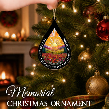 2 Layered Ornament – Look For Me In The Sunshine — view 3