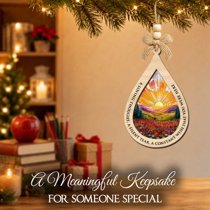 2 Layered Ornament – Look For Me In The Sunshine — view 4