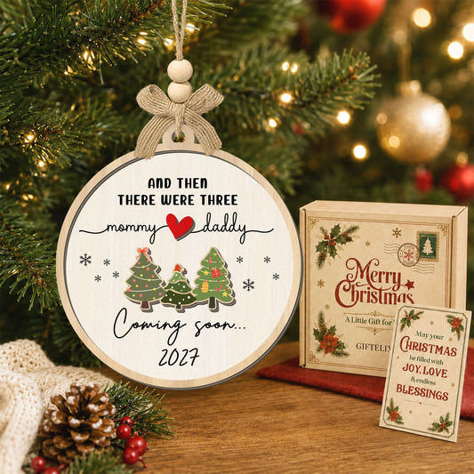 Expecting Baby Pregnancy Announcement for Husbands Grandparents Family Members