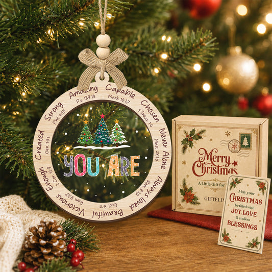 Christian Religious Gifts for Women – 2 Layer Ornament