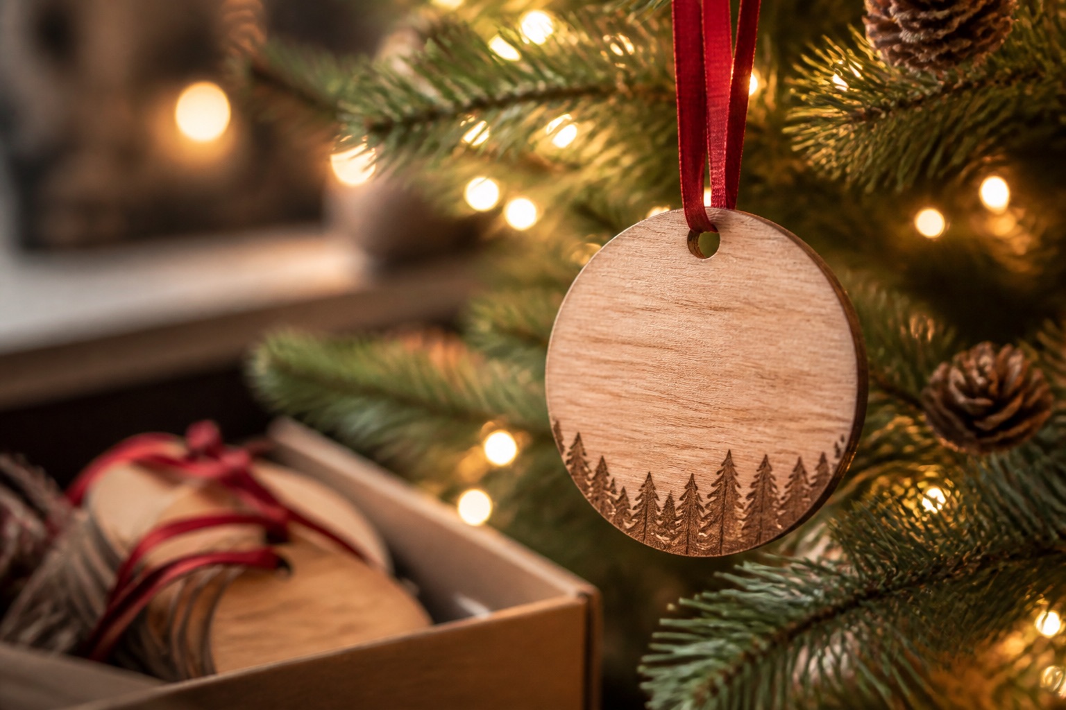 Bulk Christmas Ornaments — a personalized Christmas ornament