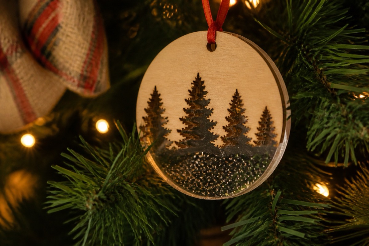 Bulk Christmas Ornaments — a personalized Christmas ornament